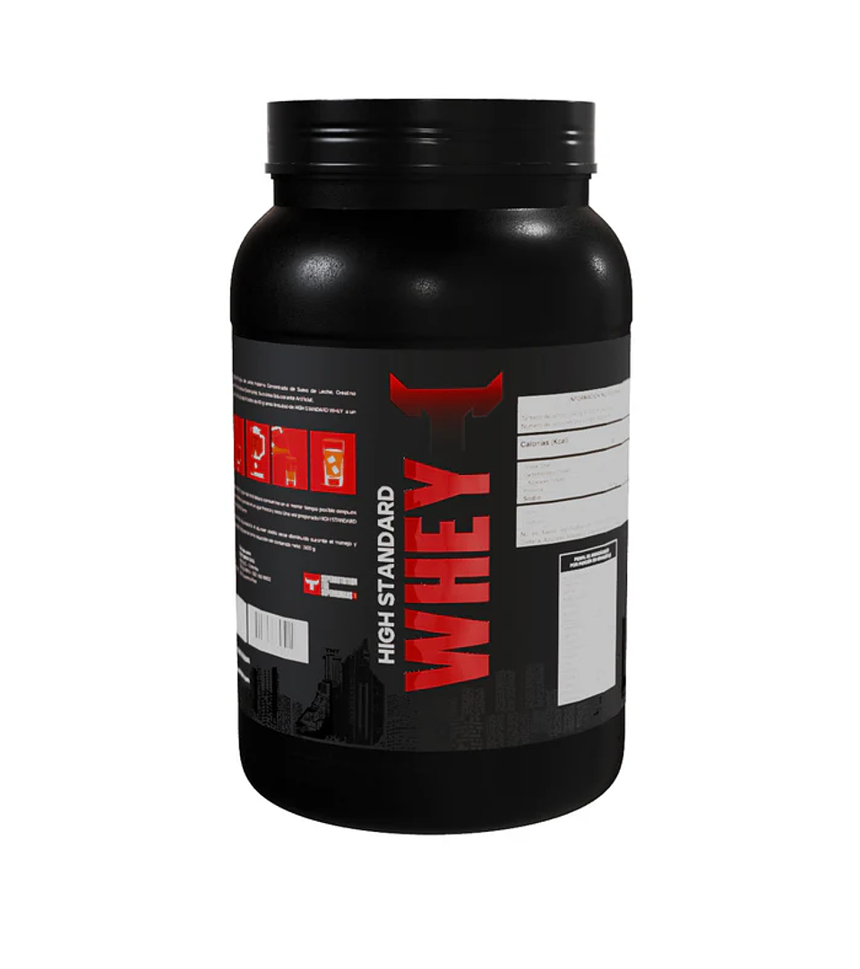 High Standard Whey 3.3 Libras - Proteína whey 3