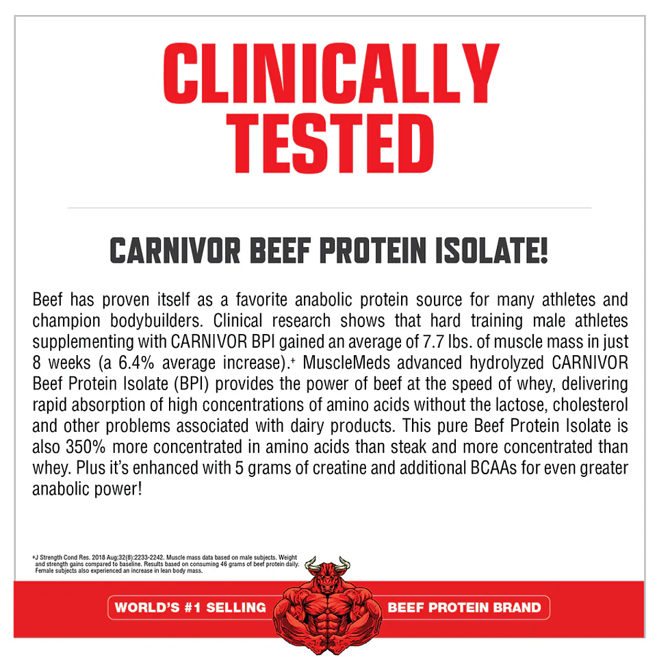 Carnivor Beef Protein Isolate 2 Libras 4