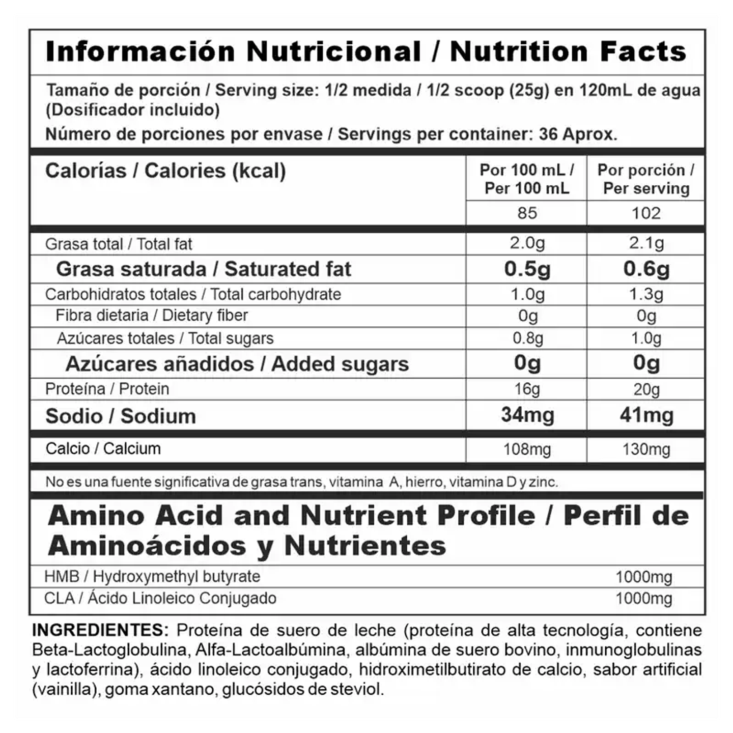 Isoclean 2 Libras con Hmb 2