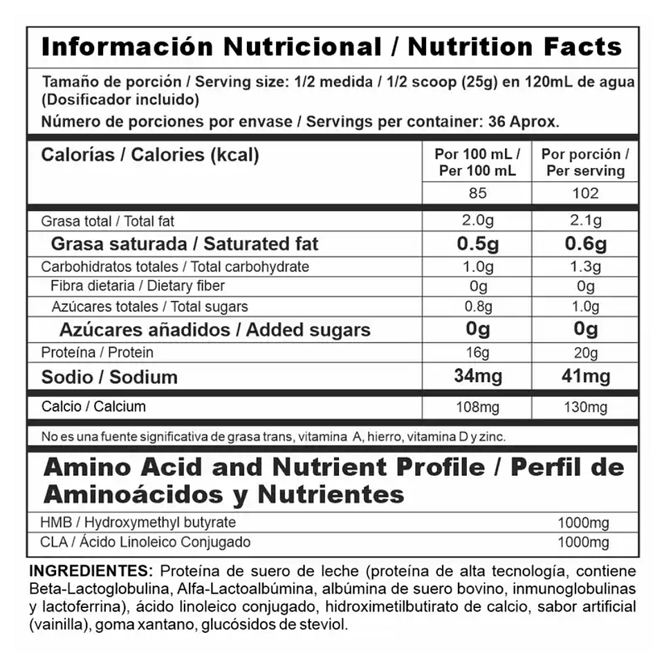 Isoclean 2 Libras con Hmb 2