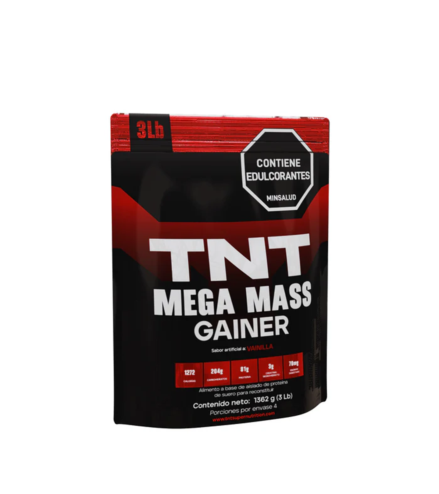 TNT Mega Mass Gainer 3 Libras 2