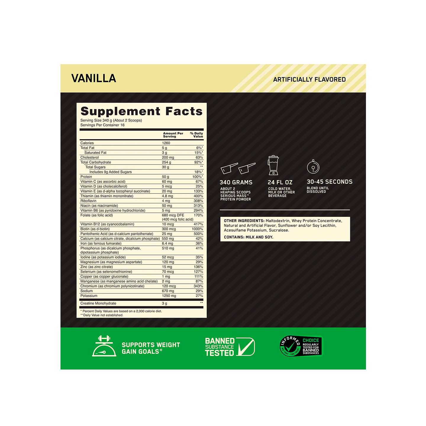 Serious Mass 12 Libras On 2