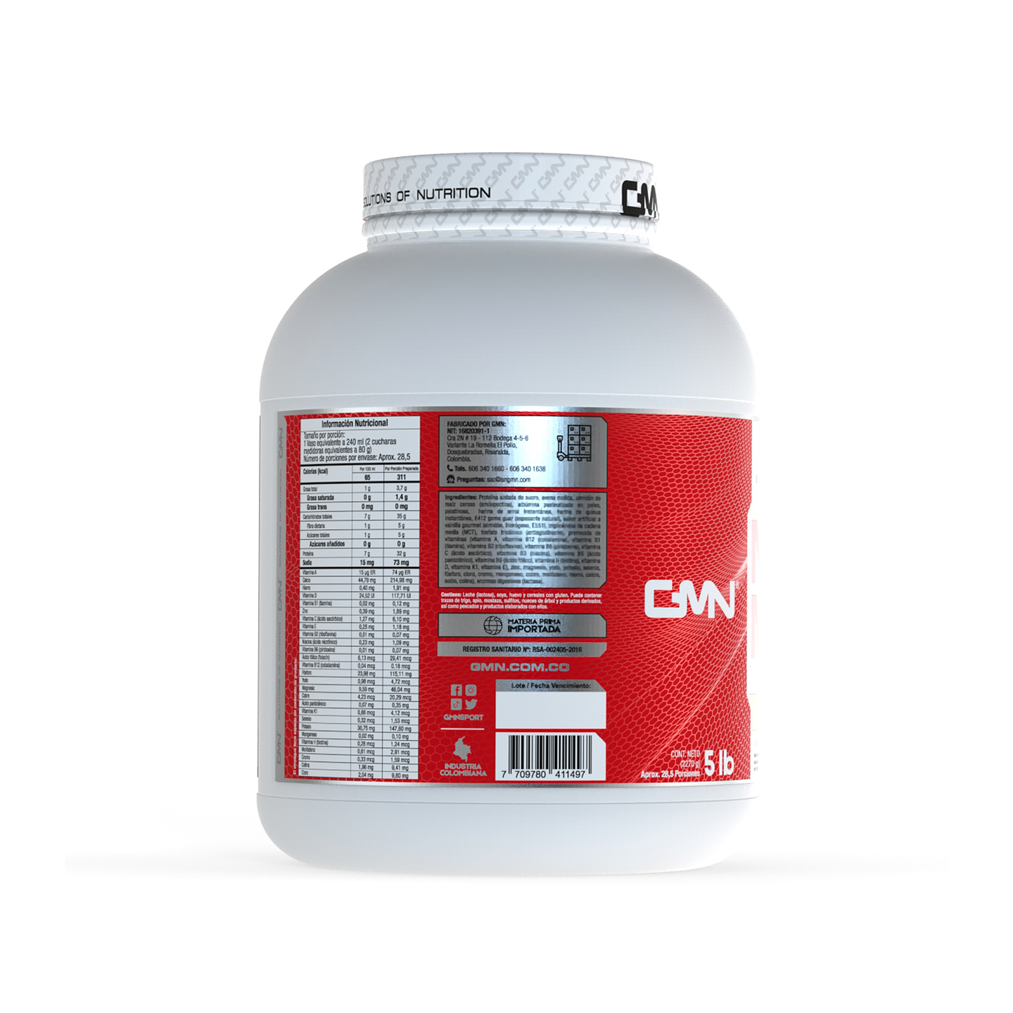 Nitro Mass 5 Libras GMN 3