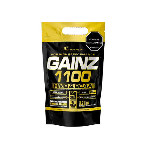 Gainz 1100 Hmb+bcaa 3 Lbs