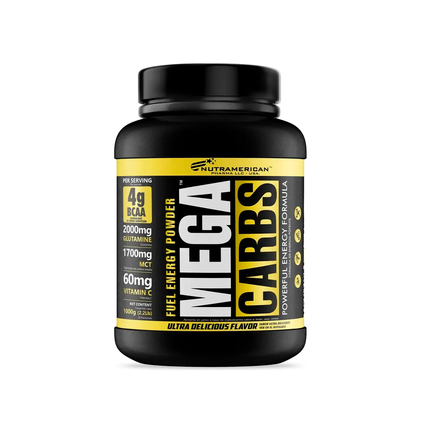 Mega Carbs 2.2 Libras 1