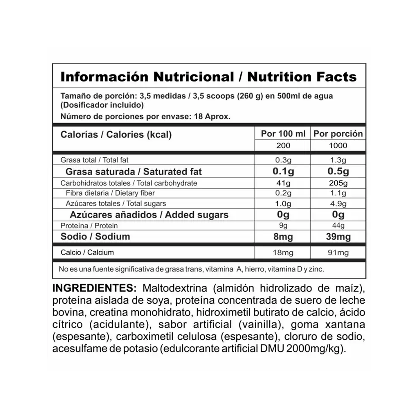Megaplex Creatine Power 10 Libras 2