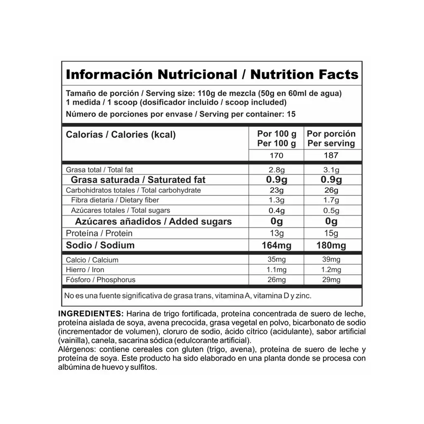 Protein Pancake Tradicional 2