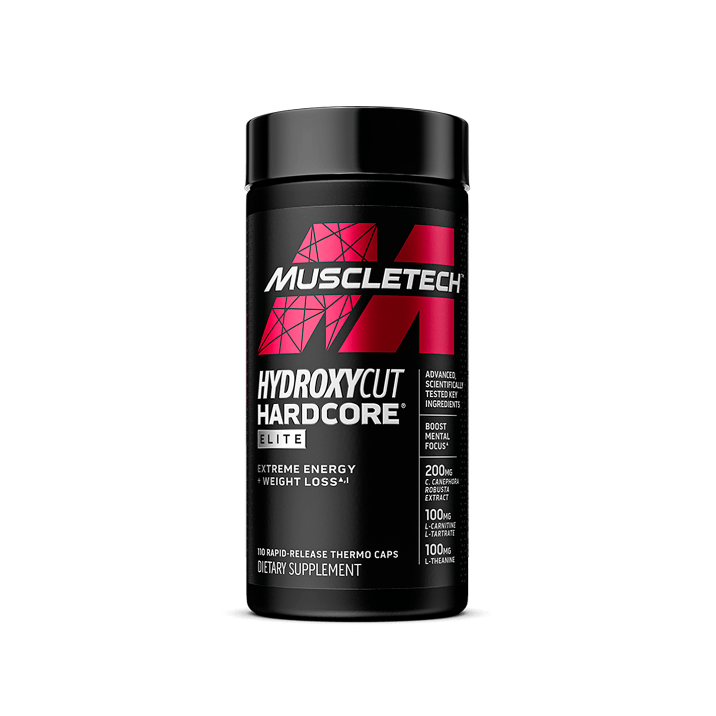 Hydroxycut Hardcore Elite 100 Capsulas - 30 Servicios 1