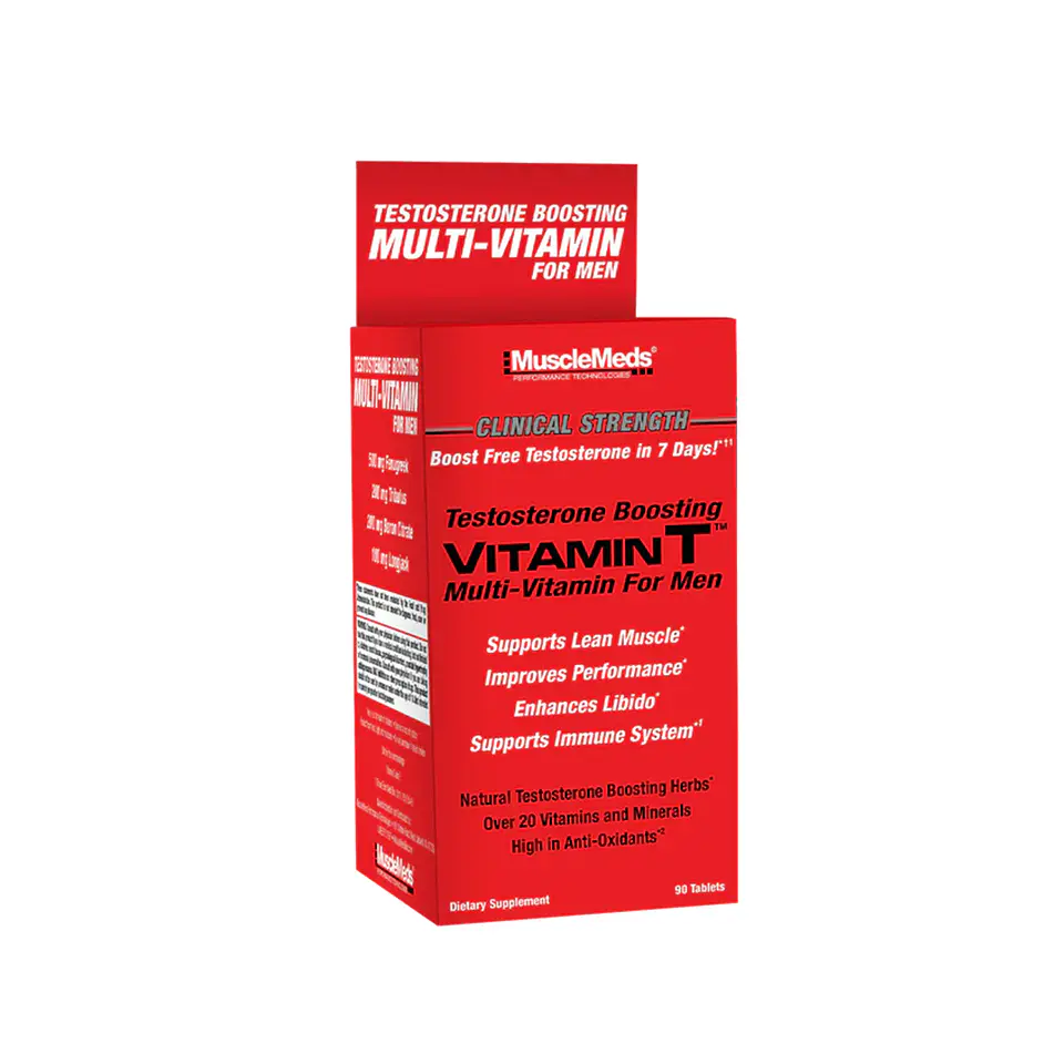 Vitamin T Musclemeds 90 Capsulas - 30 Servicios 2