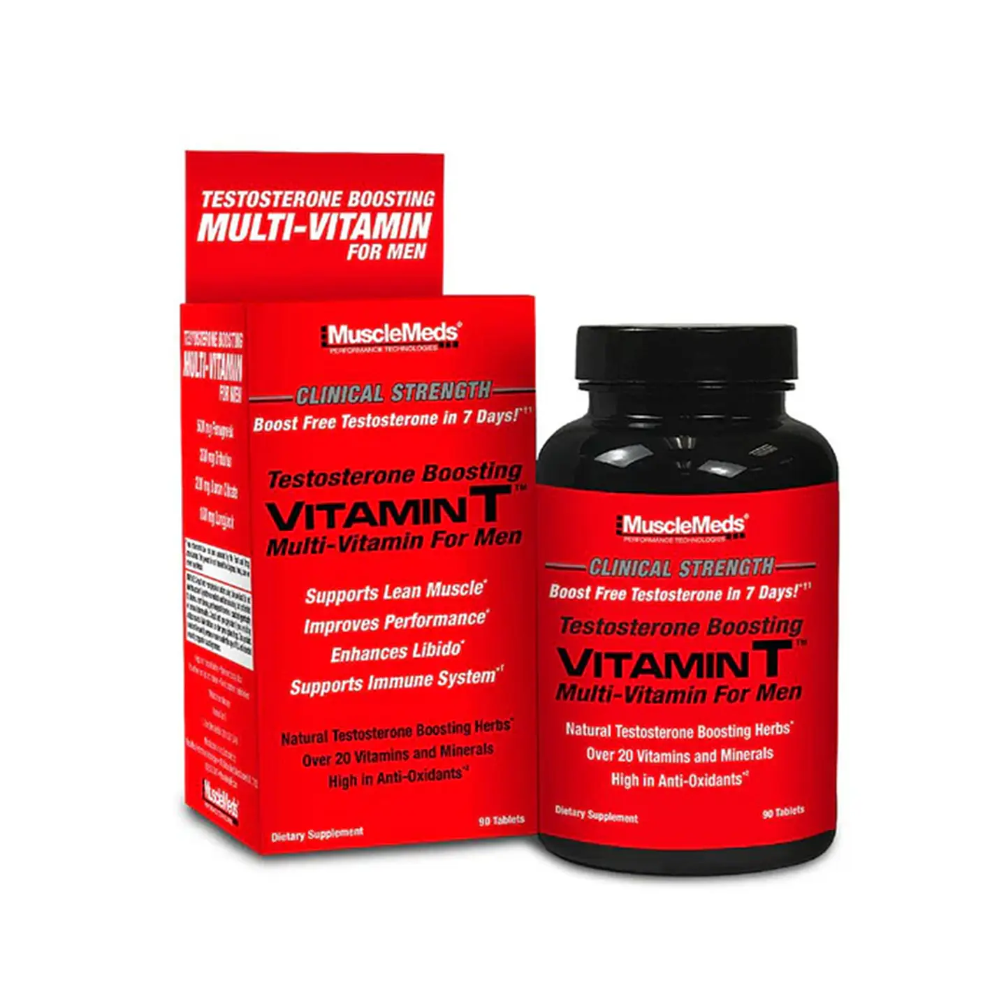 Vitamin T Musclemeds 90 Capsulas - 30 Servicios 1