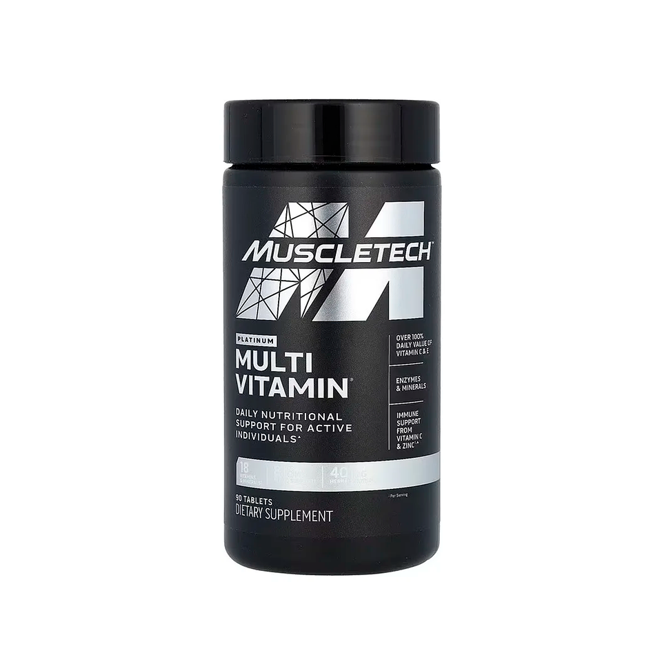 Platinum Multivitamin 90 Tabletas - 30 Servicios 1