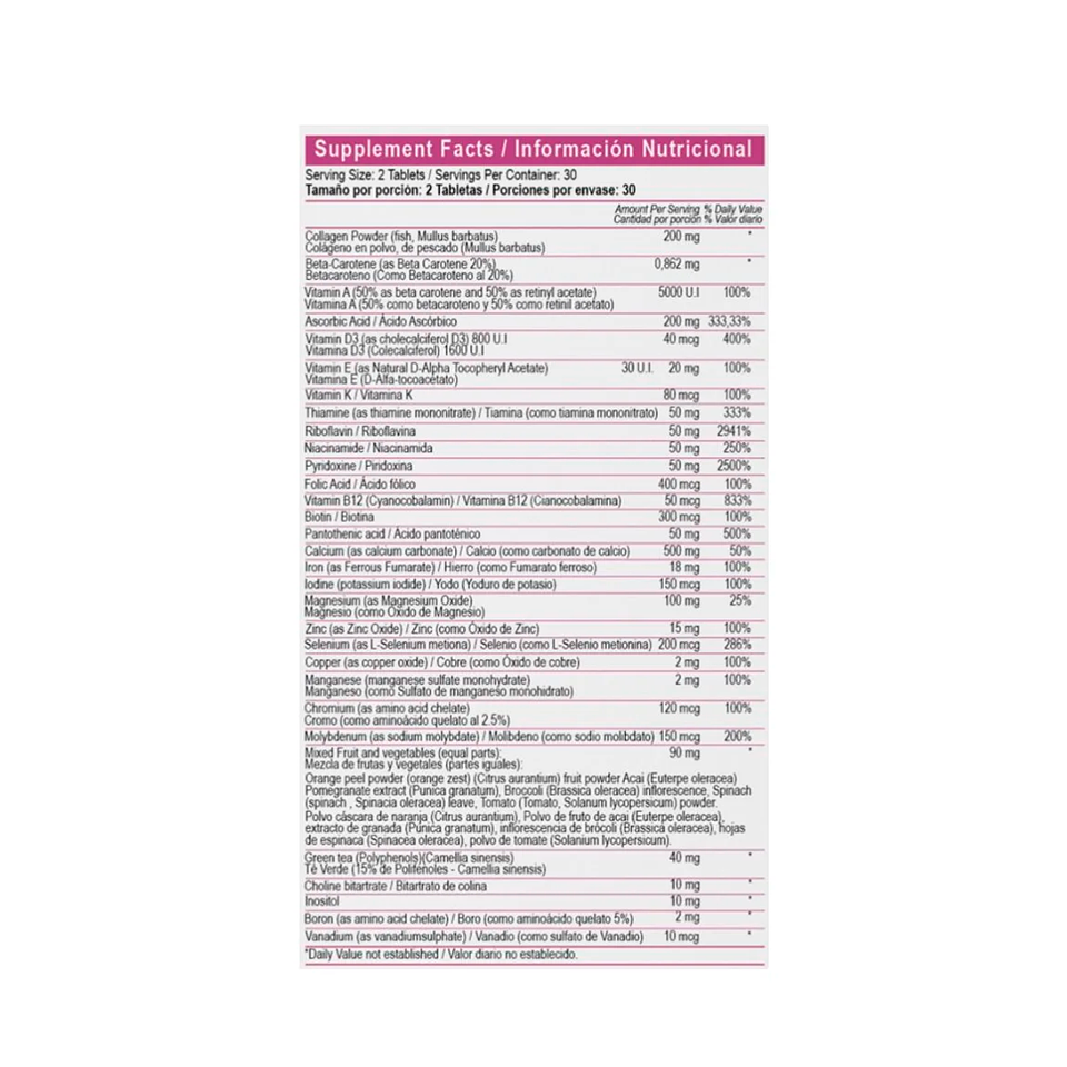 Mega Power For Women 60 Capsulas 2