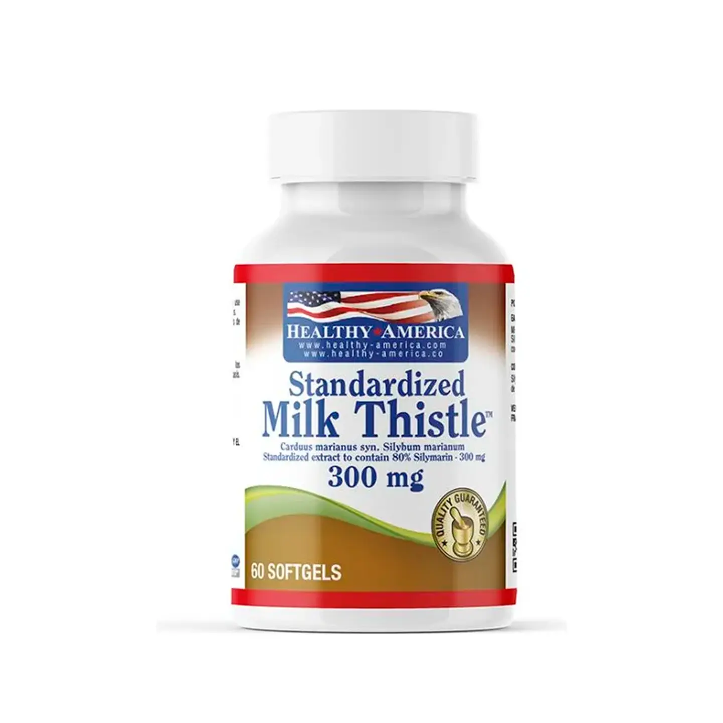 Milk Thistle 300 Mg - 60 Softgels 1
