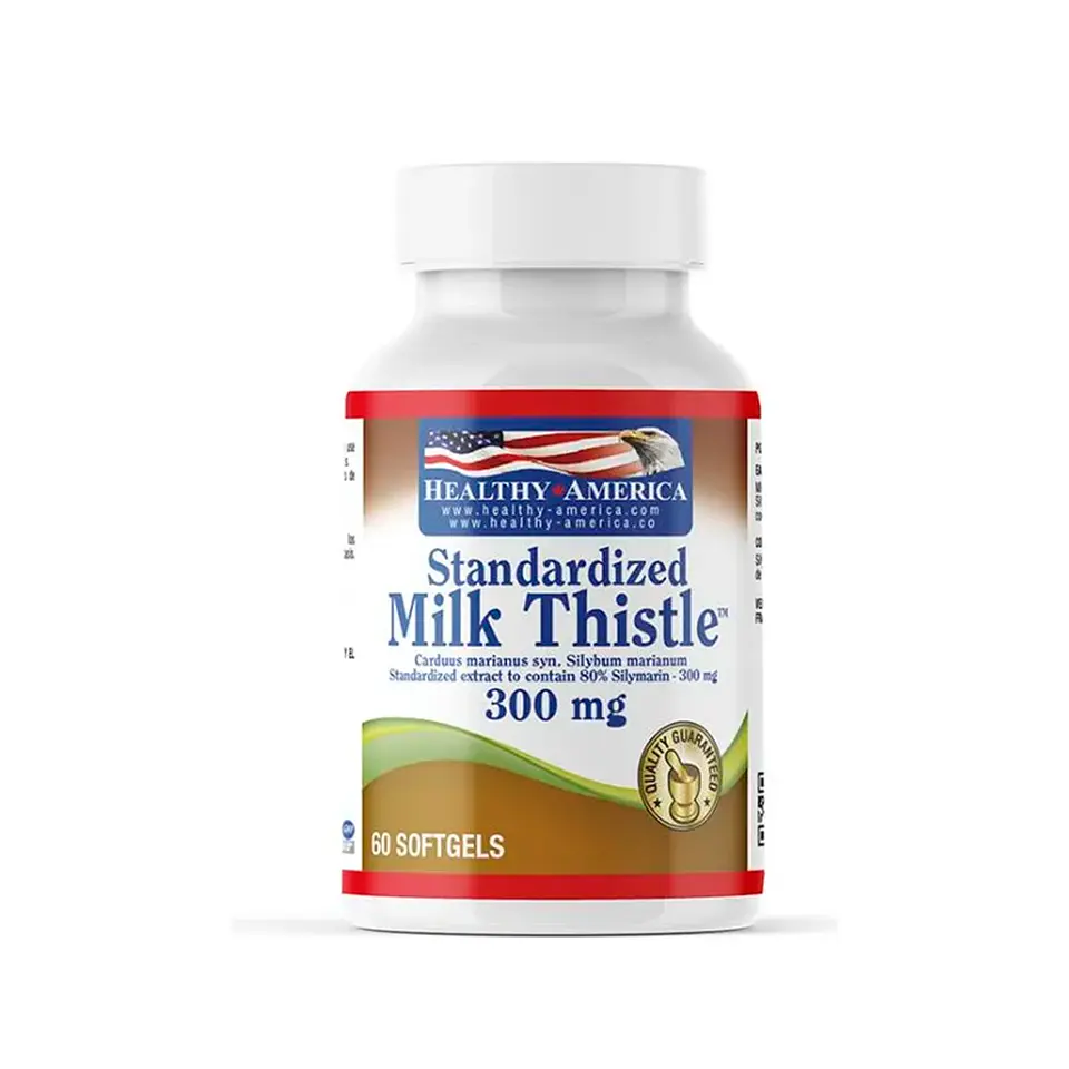 Milk Thistle 300 Mg - 60 Softgels 1