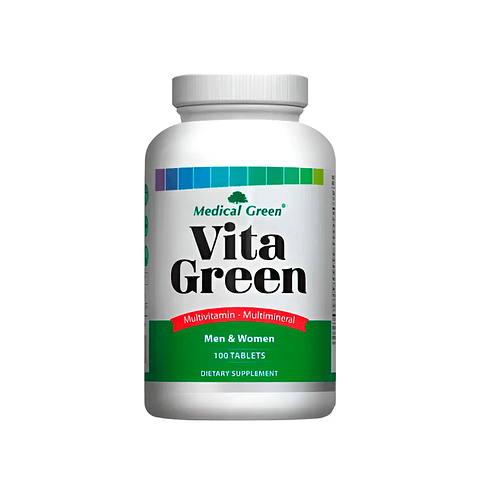 Multivitamínico Vita Green - 100 Tabletas