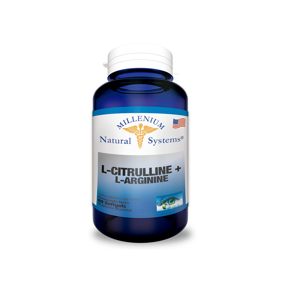 L Citrulina + L Arginina 60 Softgels MNS 1