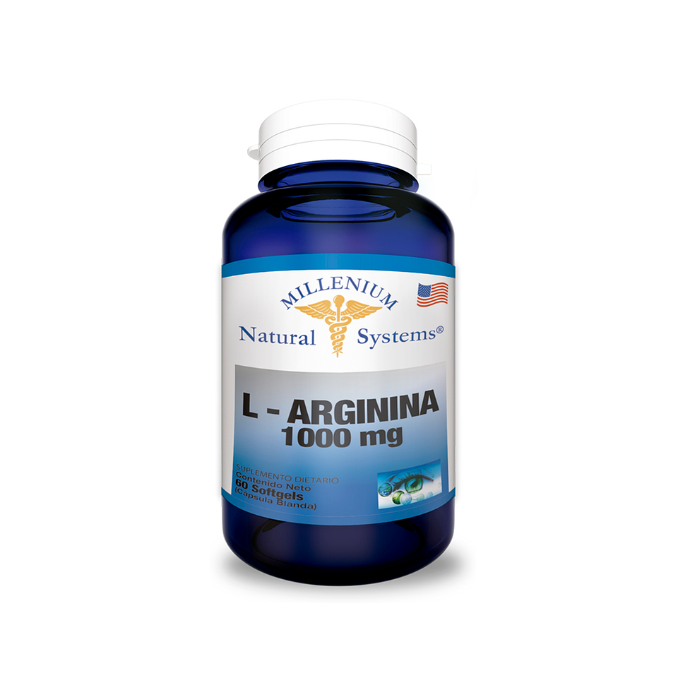 L-Arginina 1000 mg x 60 Softgels 1