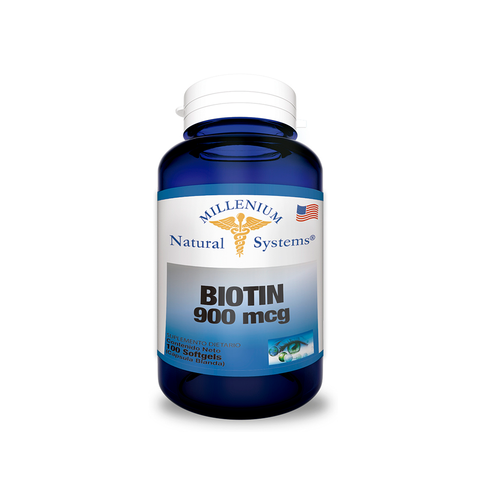 Biotin 900 mcg x 100 Softgels 1