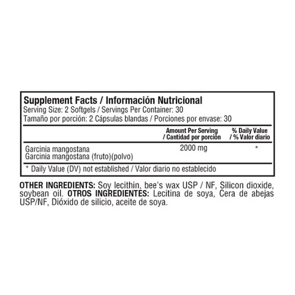 Garcinia Mangostana - 60 Softgels 2