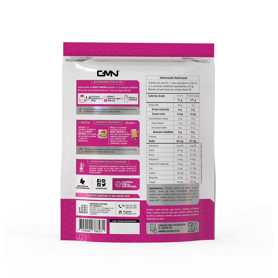 Body Ripped 2 Libras GMN 2