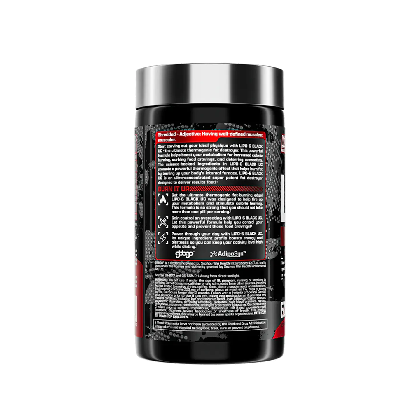 Lipo‑6 Black UC – Quemador Ultra Concentrado 3