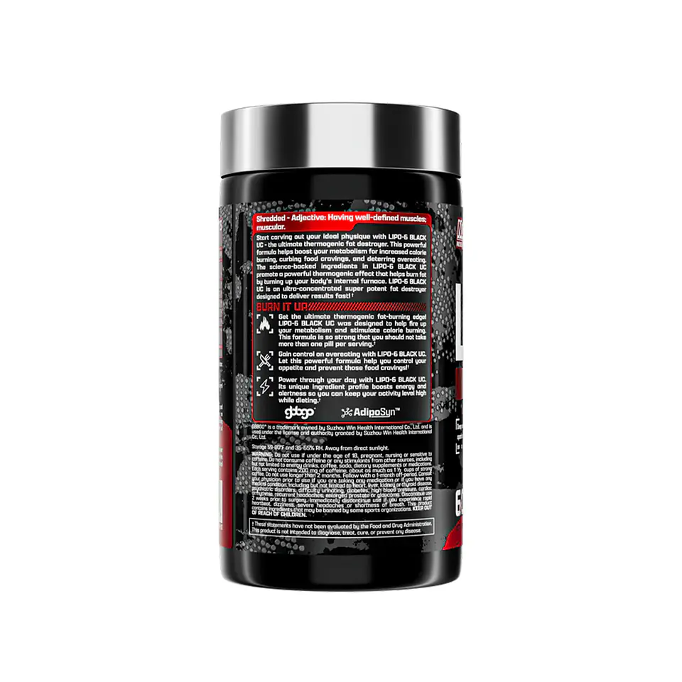 Lipo‑6 Black UC – Quemador Ultra Concentrado 3