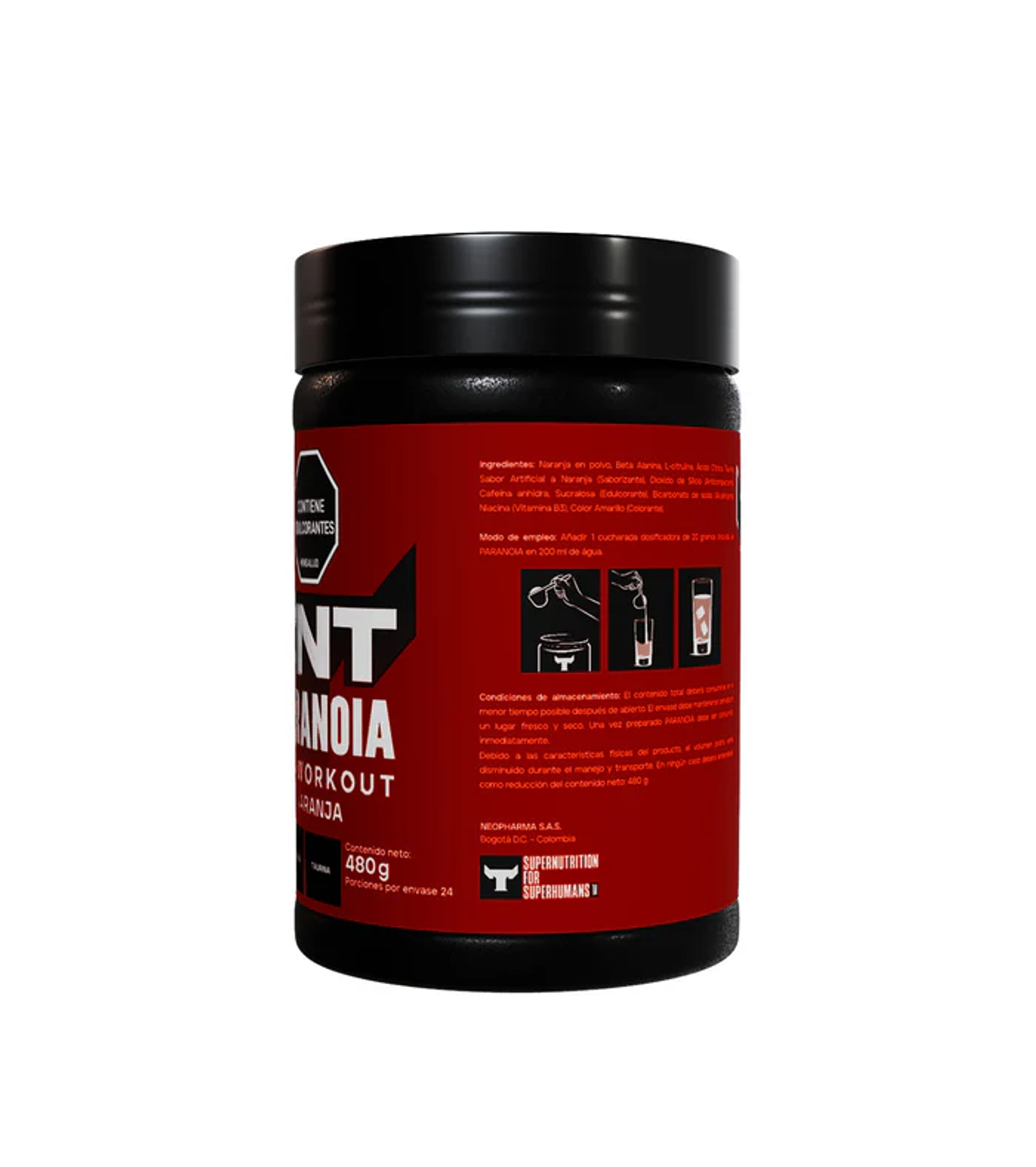 Paranoia Prework Tnt 450g 2