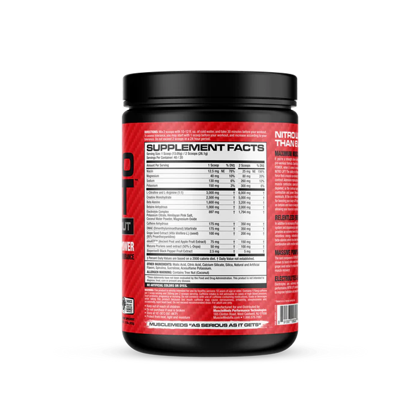 Nitro Lift – Pre‑Entreno 2