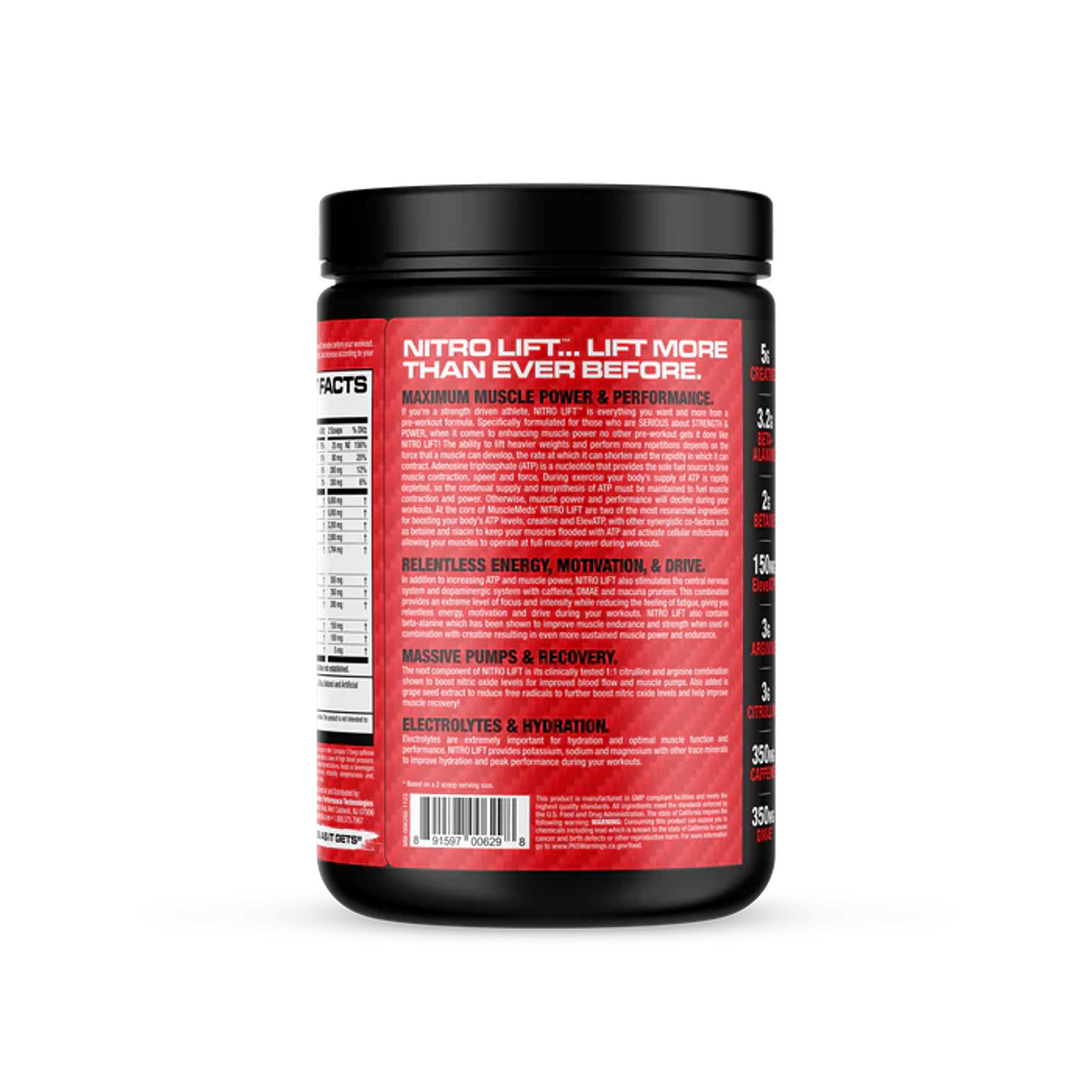 Nitro Lift – Pre‑Entreno 3