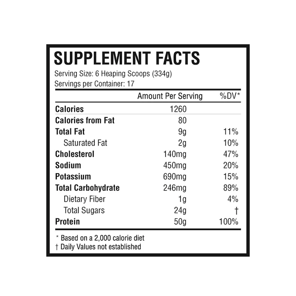 Simply Mass Gainer 2