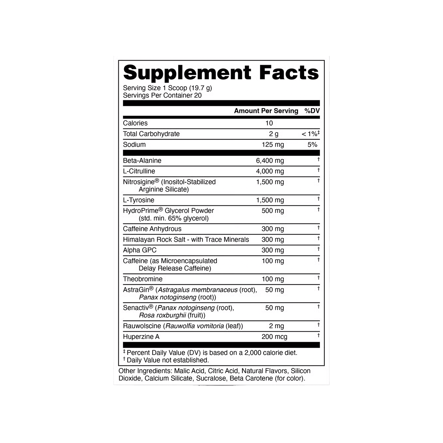 Mother Bucker Pre-Workout 5