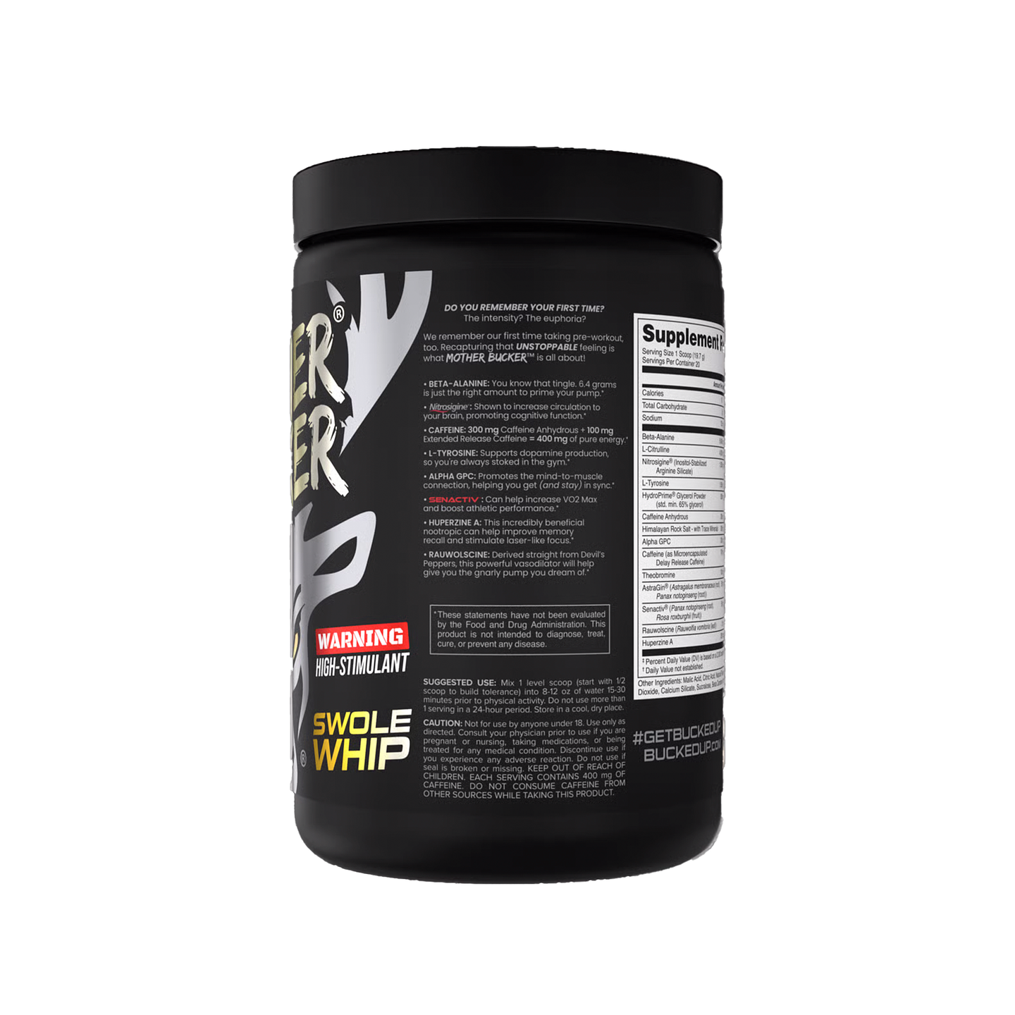 Mother Bucker Pre-Workout 2