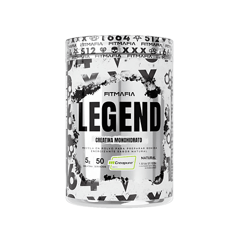 Creatina Legend con Creapure® - 50 Servicios