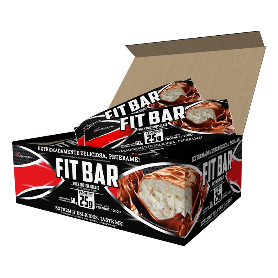 Fitbar Caja - Barra de proteína - 12 Unidades 2