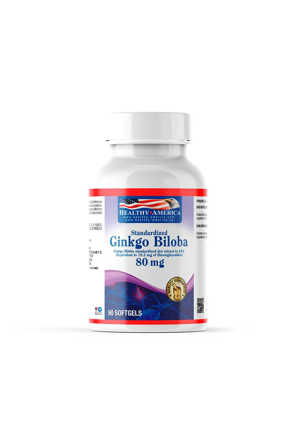 Gingko Biloba 80 mg 60 Softgels 1