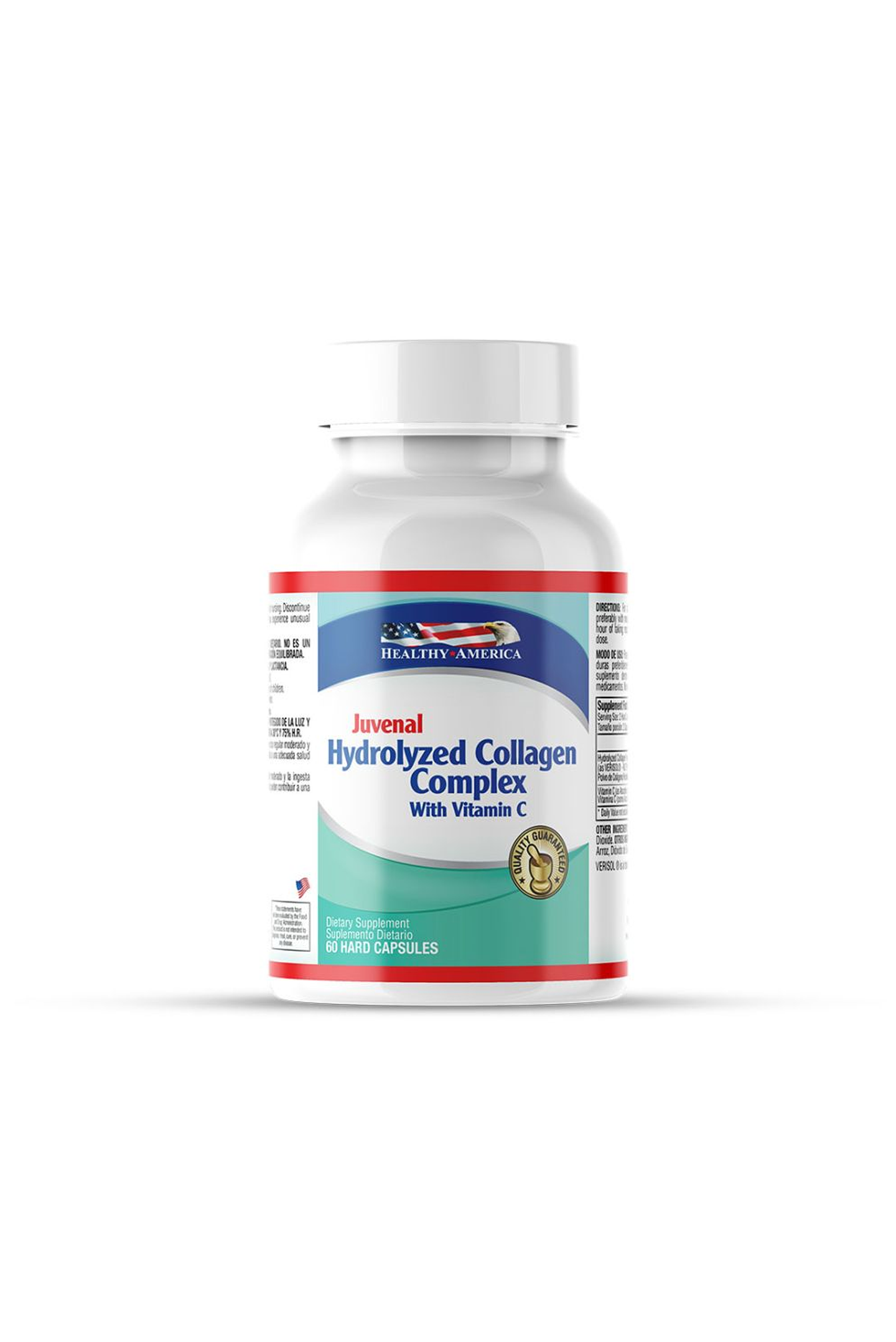 Juvenal Hydrolyzed Collagen Complex With Vitamin C - 60 Capsulas 1