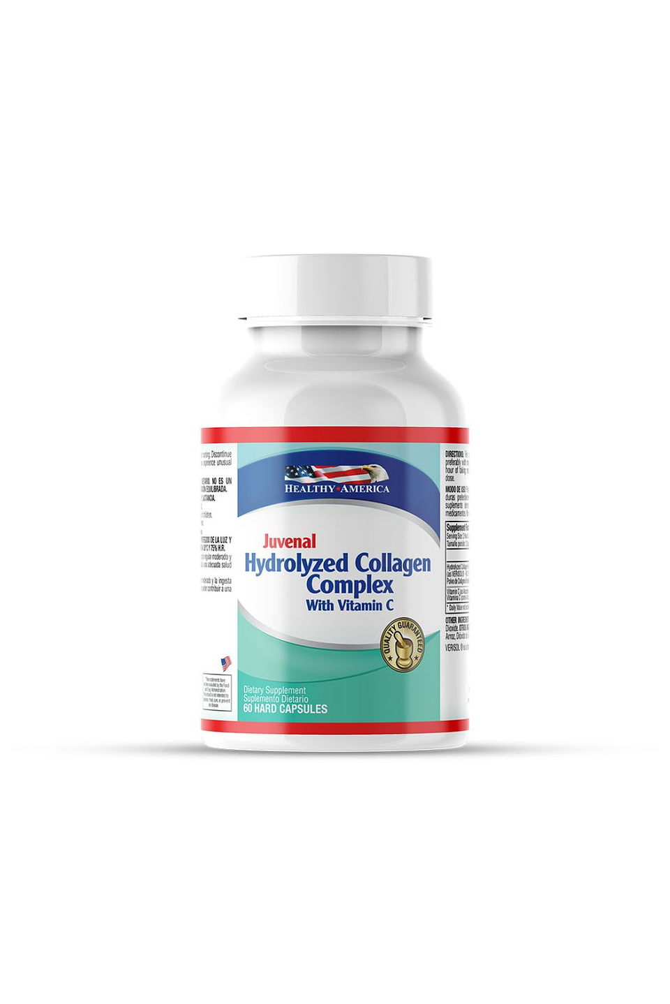Juvenal Hydrolyzed Collagen Complex With Vitamin C - 60 Capsulas 1