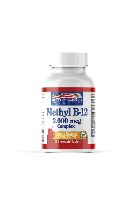 Methyl B12 2000mcg - 100 Tabletas