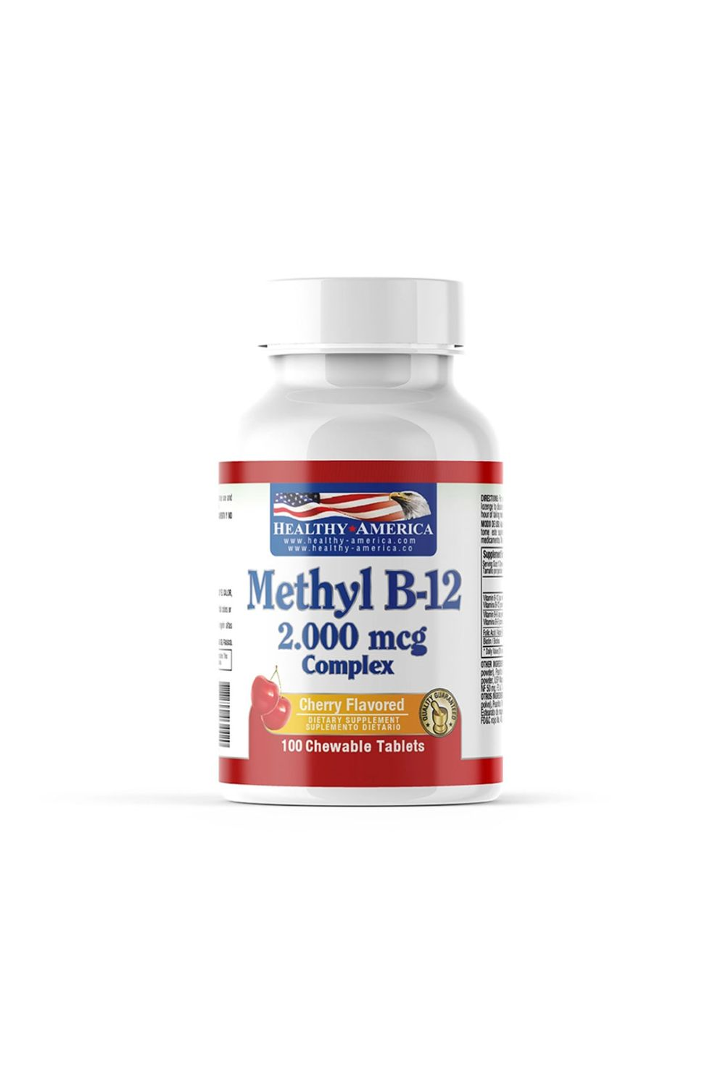 Methyl B12 2000mcg - 100 Tabletas 1