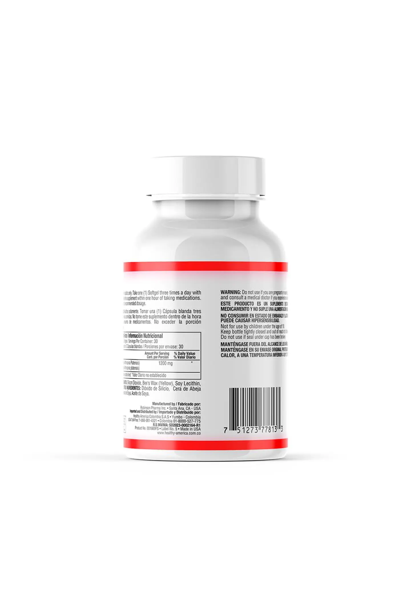 LIQUID SPIRUL ALGAE 400MG 90S 2