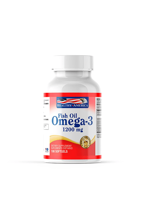 Omega 3 Fish Oil 1200mg - 100 Softgels