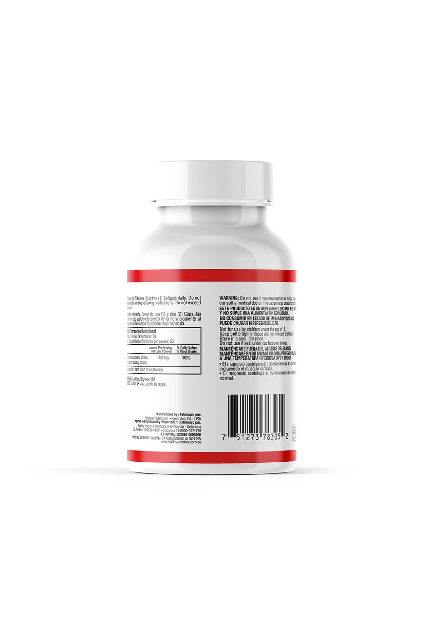 Super Magnesium 400 mg – 100 Softgels 2