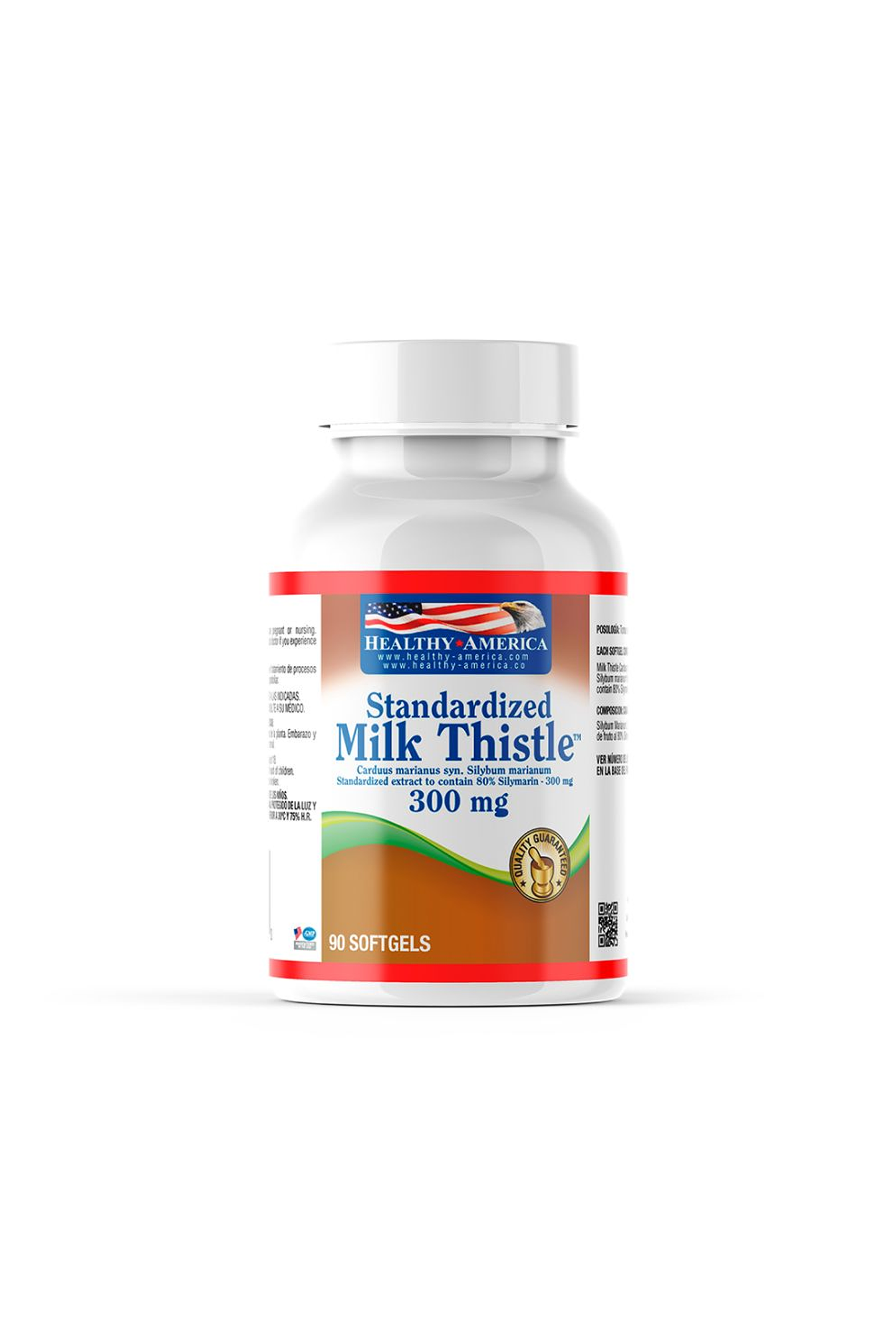Milk Thistle 300 Mg - 90 Softgels 1