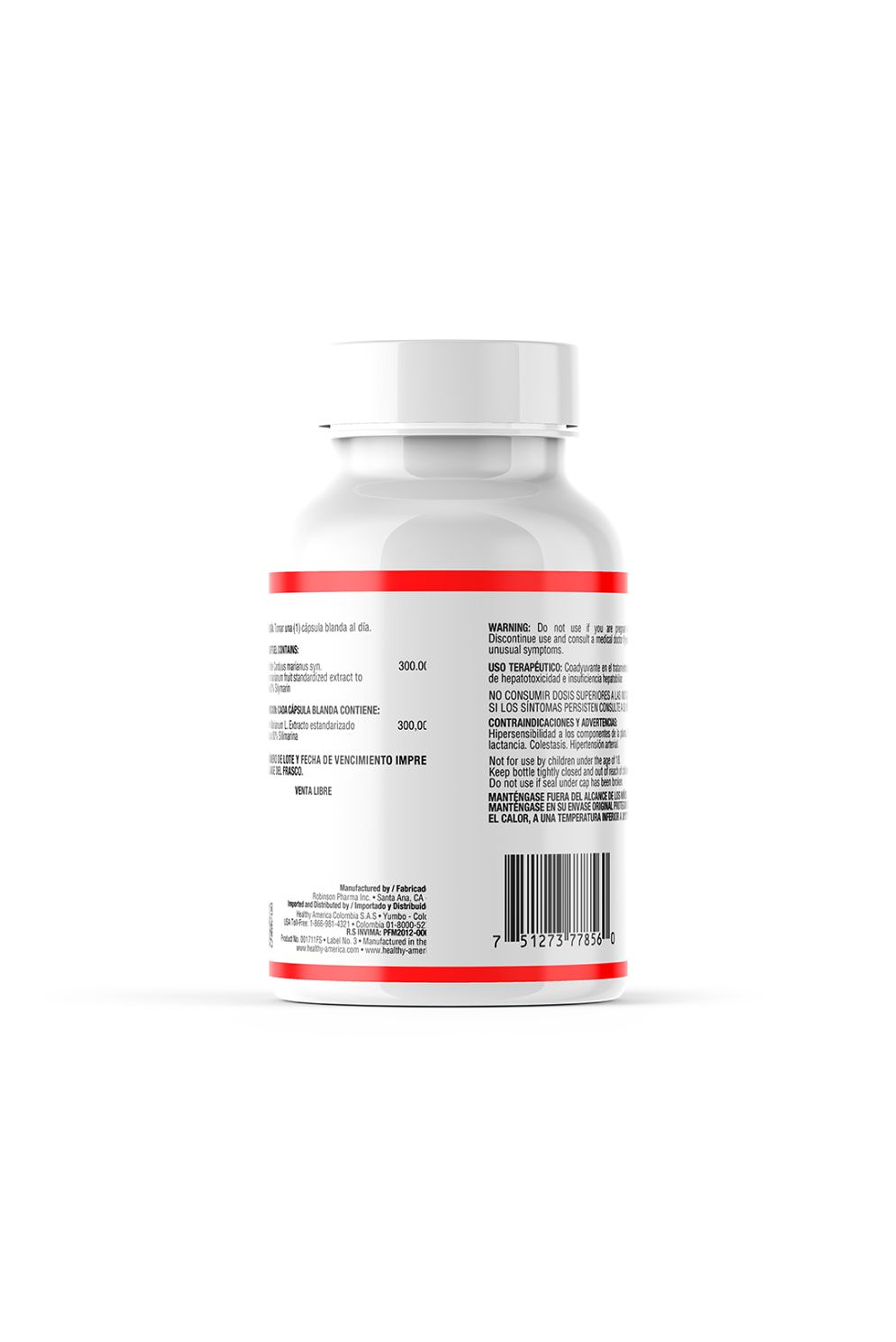Milk Thistle 300 Mg - 90 Softgels 2
