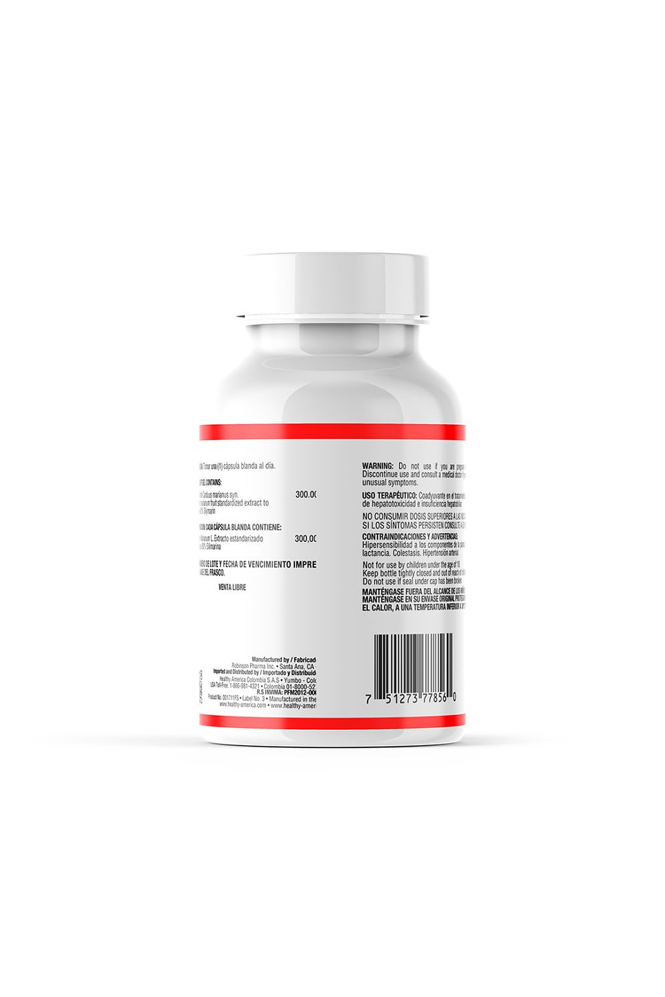 Milk Thistle 300 Mg - 90 Softgels 2