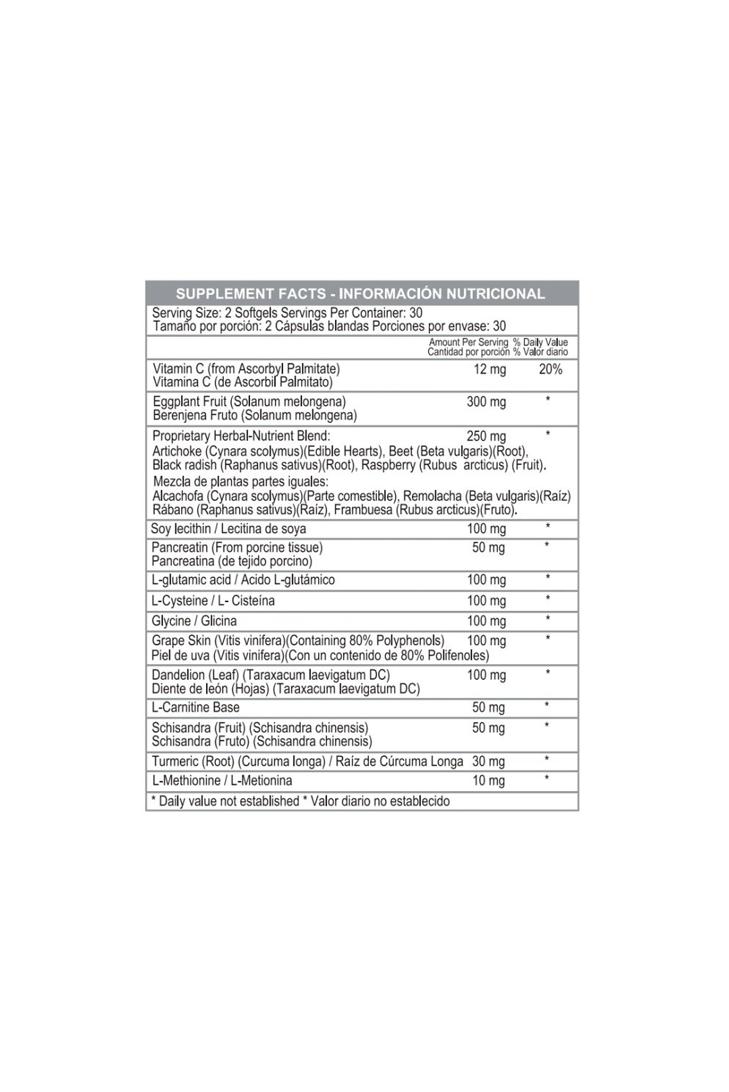 Syblin - 60 Sofgels Blister 3