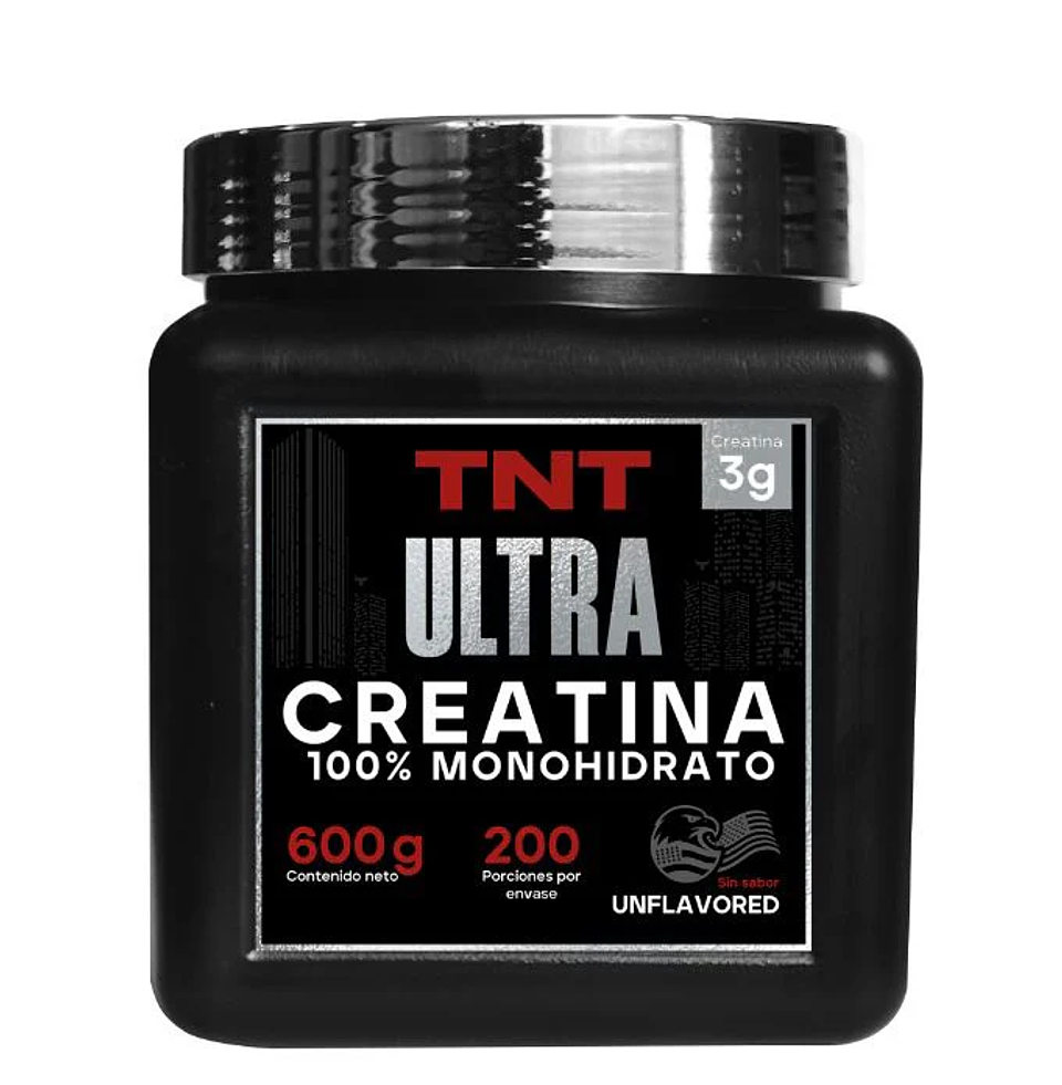 Ultra Creatina Monohidrato - 600g - 200 Servicios 1