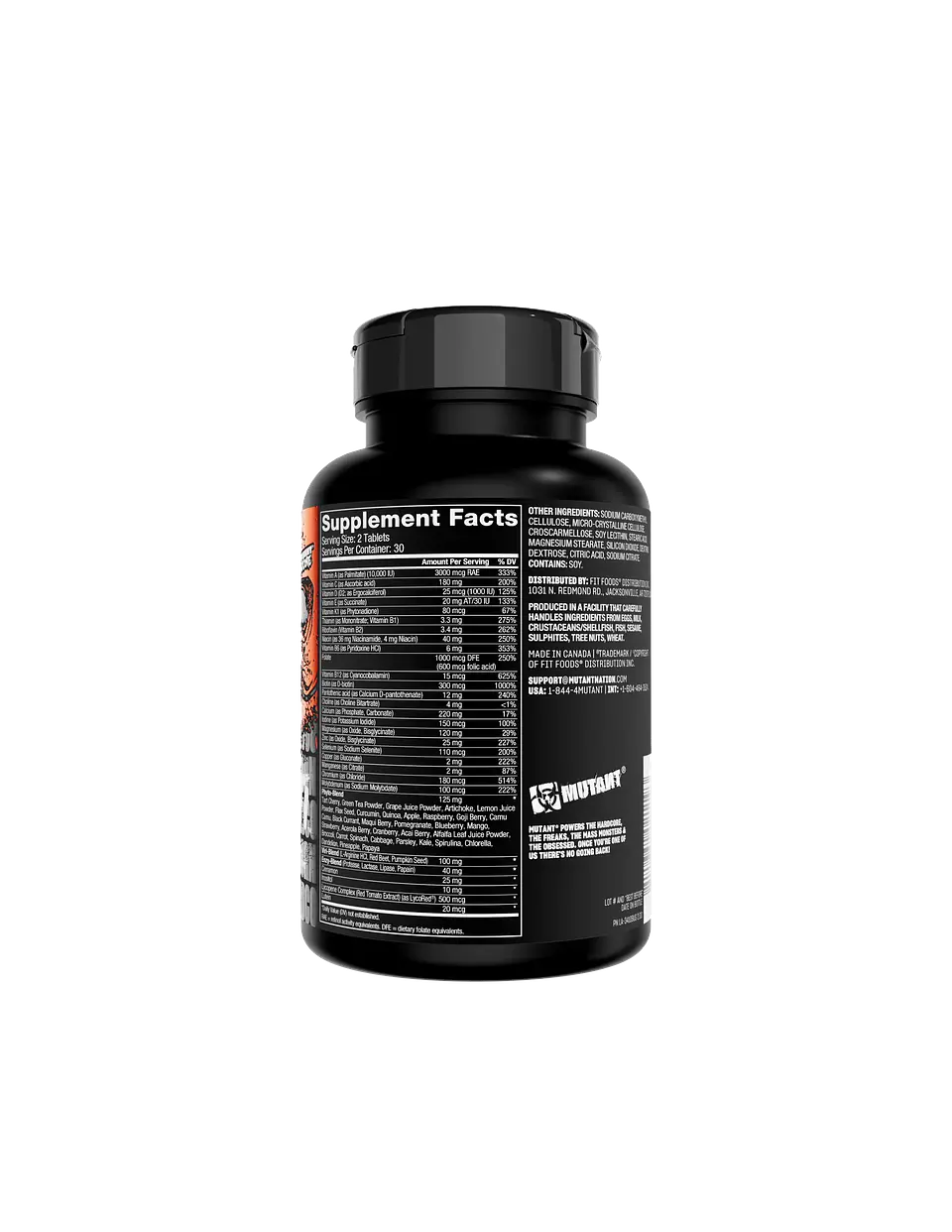 MUTANT MULTI (Athlete's Multivitamin Formula) 2