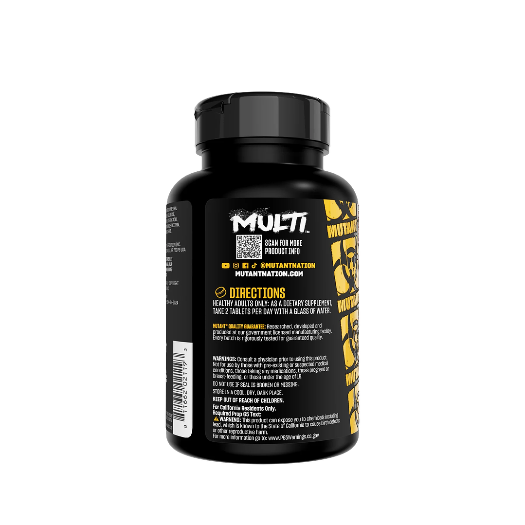 MUTANT MULTI (Athlete's Multivitamin Formula) 3