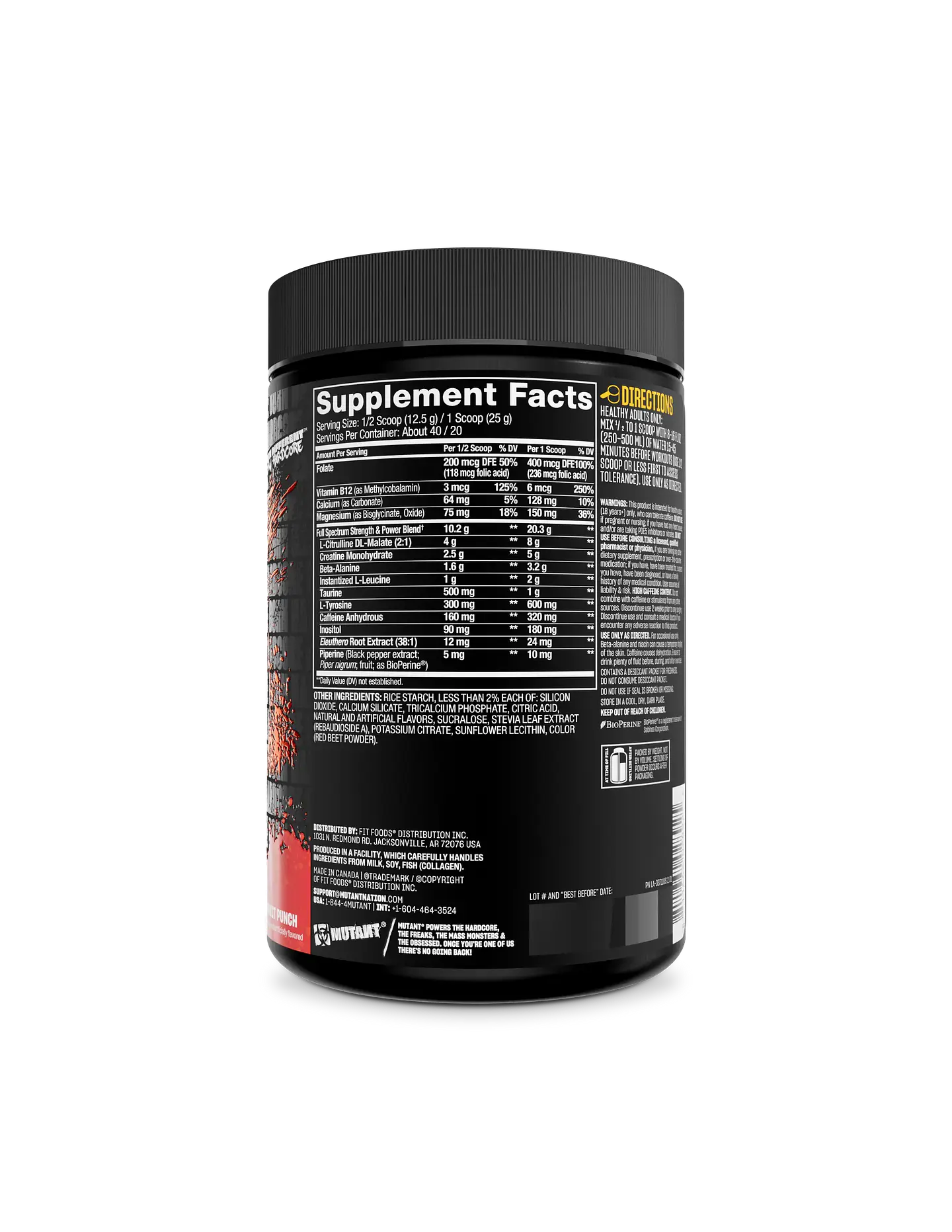 MUTANT ALL-IN™ - Full-Dose Pre-Workout 2